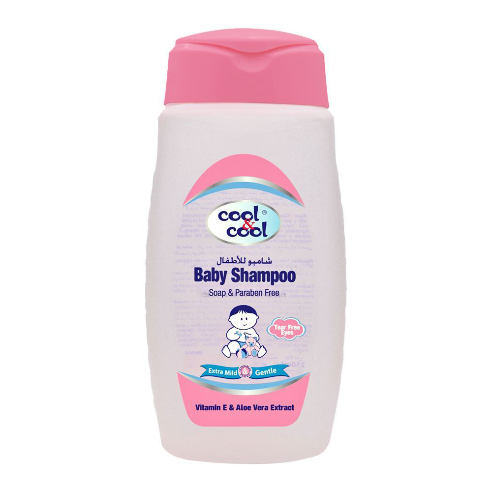 Picture of Cool & Cool Baby Shampoo Vitamin E & Aloe Vera 250ml