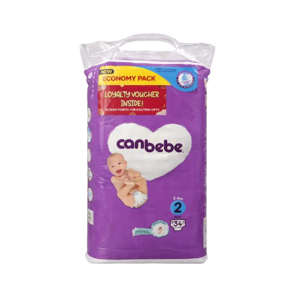 Picture of Canbebe Baby Daiper Mini 2 34pcs