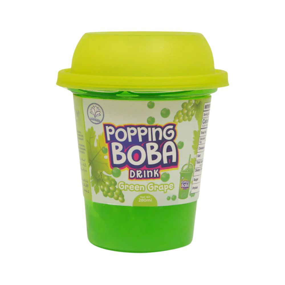 Picture of Daffodils Popping Boba Green Grape Drink 280ml