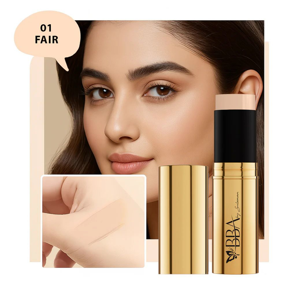 Picture of Bba 24k Gold & Rose Stick Foundation Warm Contour 14gm