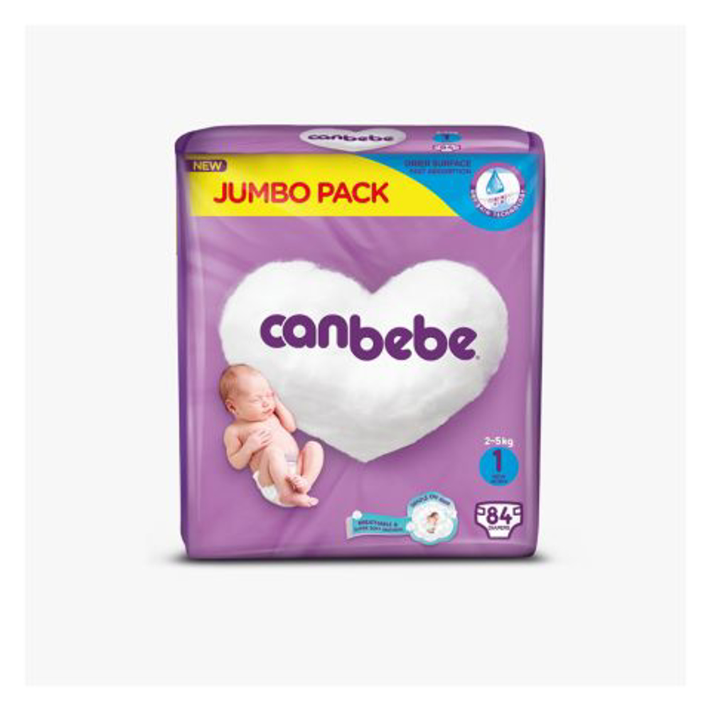 Picture of Canbebe Baby Daiper Maxi Plus 4+ 46pcs