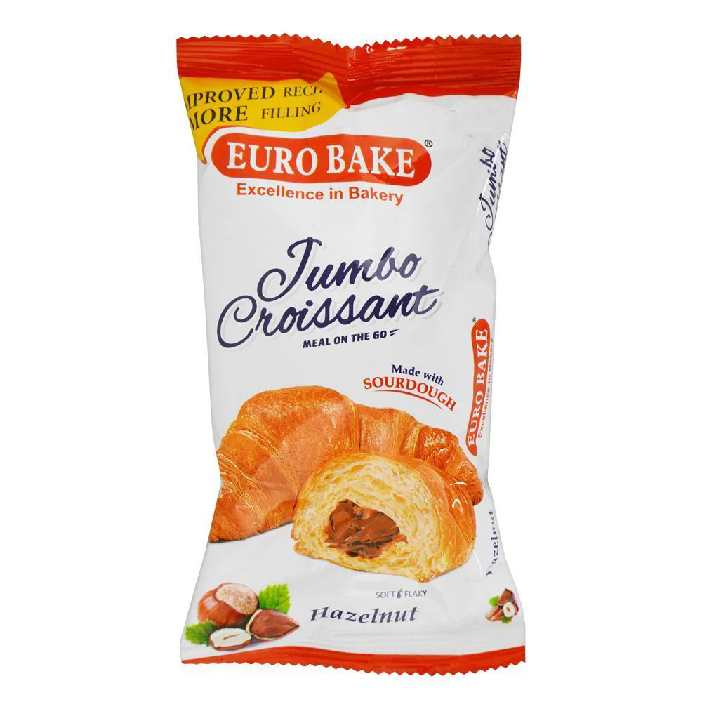 Picture of Euro Bake Hazelnut Jumbo Croissant 40gm