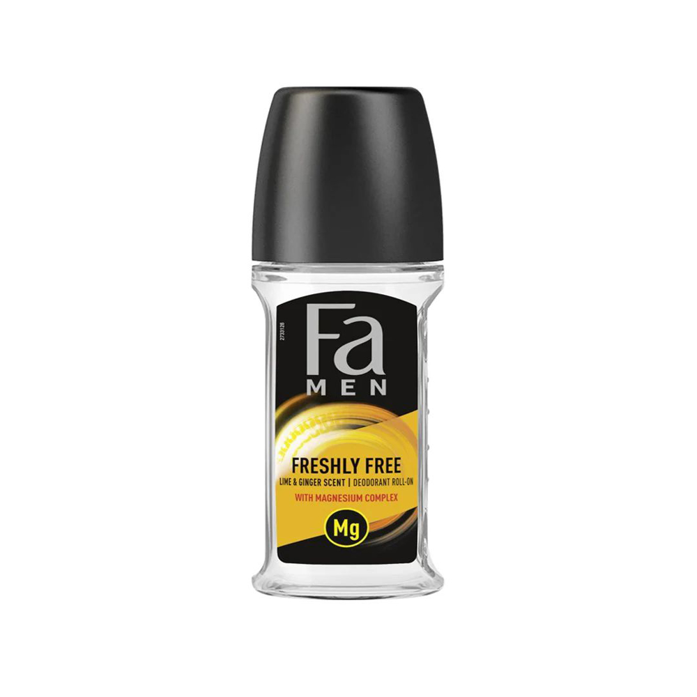Picture of Fa Men Freshly Free Lime & Ginger Scent Roll On 50ML