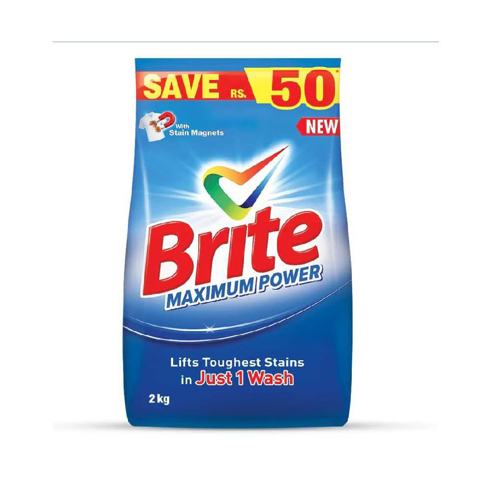 Picture of Brite Washing Powder Maximum Powder 2kg