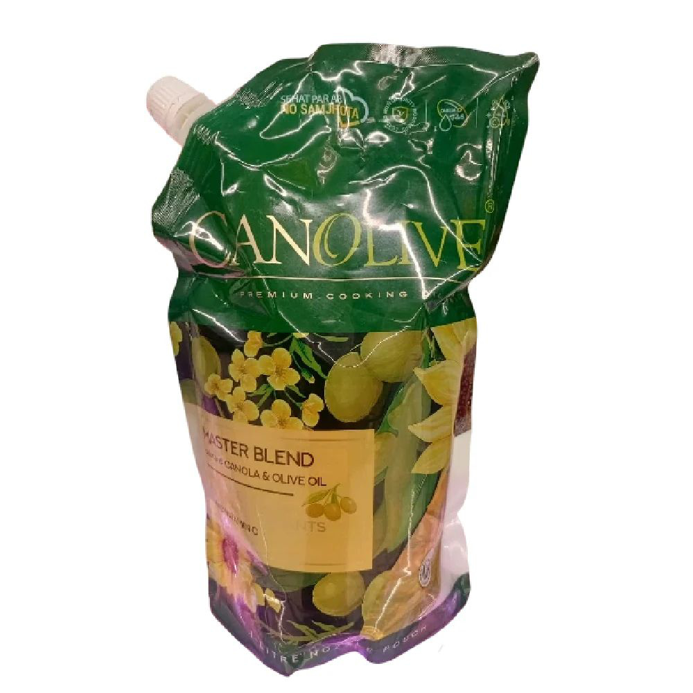 Picture of Canolive Cooking Oil Standing Pouch 1Ltr