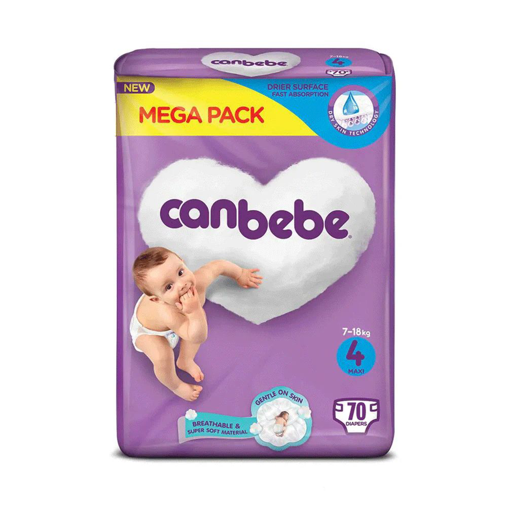 Picture of Canbebe Baby Daiper Maxi 4 70pcs