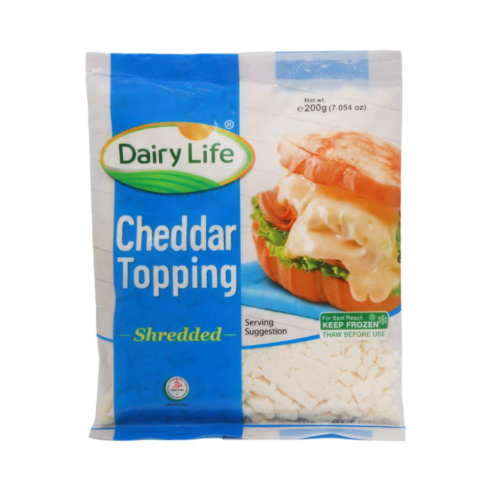 Picture of Dairy Life Cheddar Topping Shredded 200gm