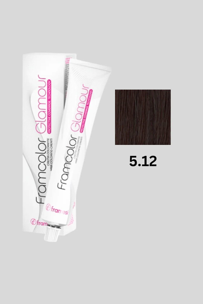Picture of Framesi Glamour Hair Color 5.12 100ML