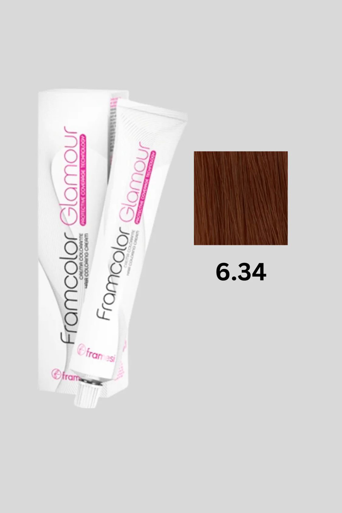 Picture of Framesi Glamour Hair Color 6.34 100ML