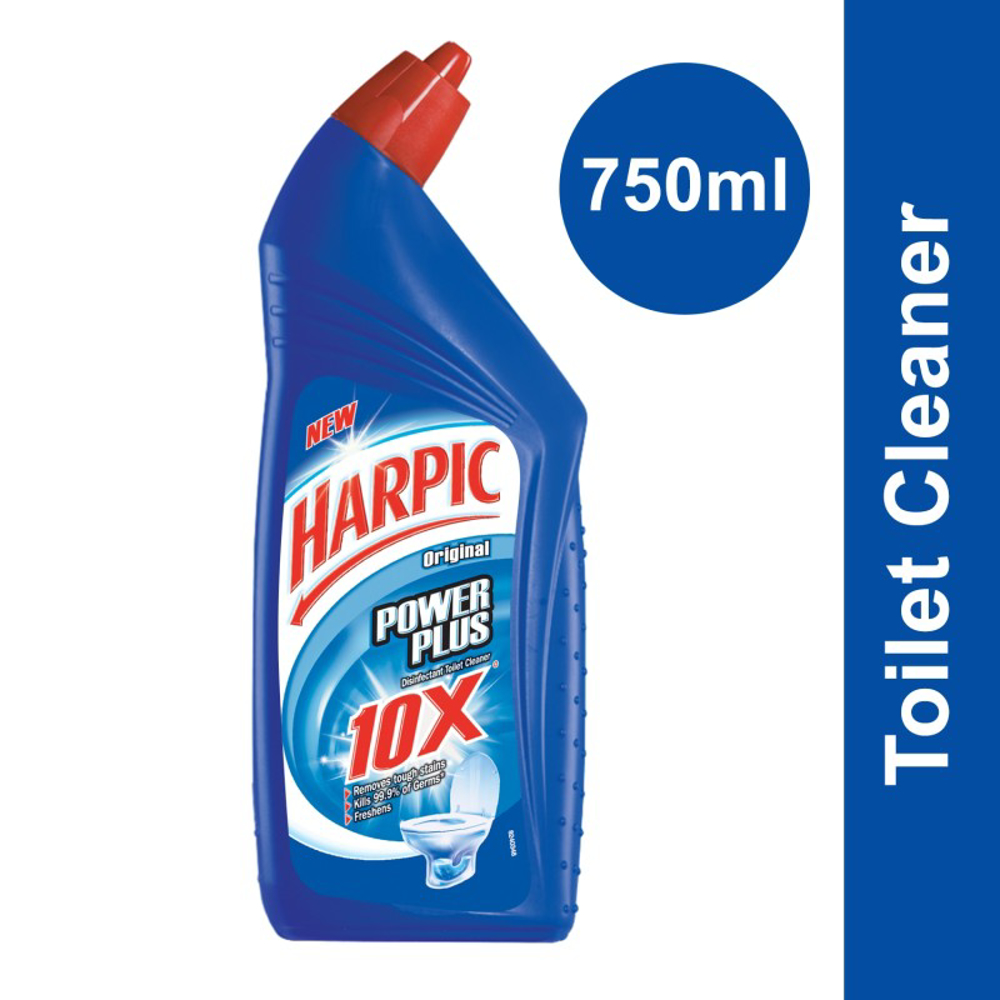 Picture of Harpic 10x Orignal Toilet Cleaner+bathroom Cleaner 700ml