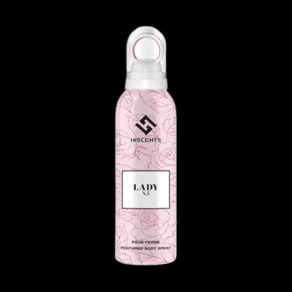 Picture of Hiscents Lady N5 Perfumed Body Spray 200ML