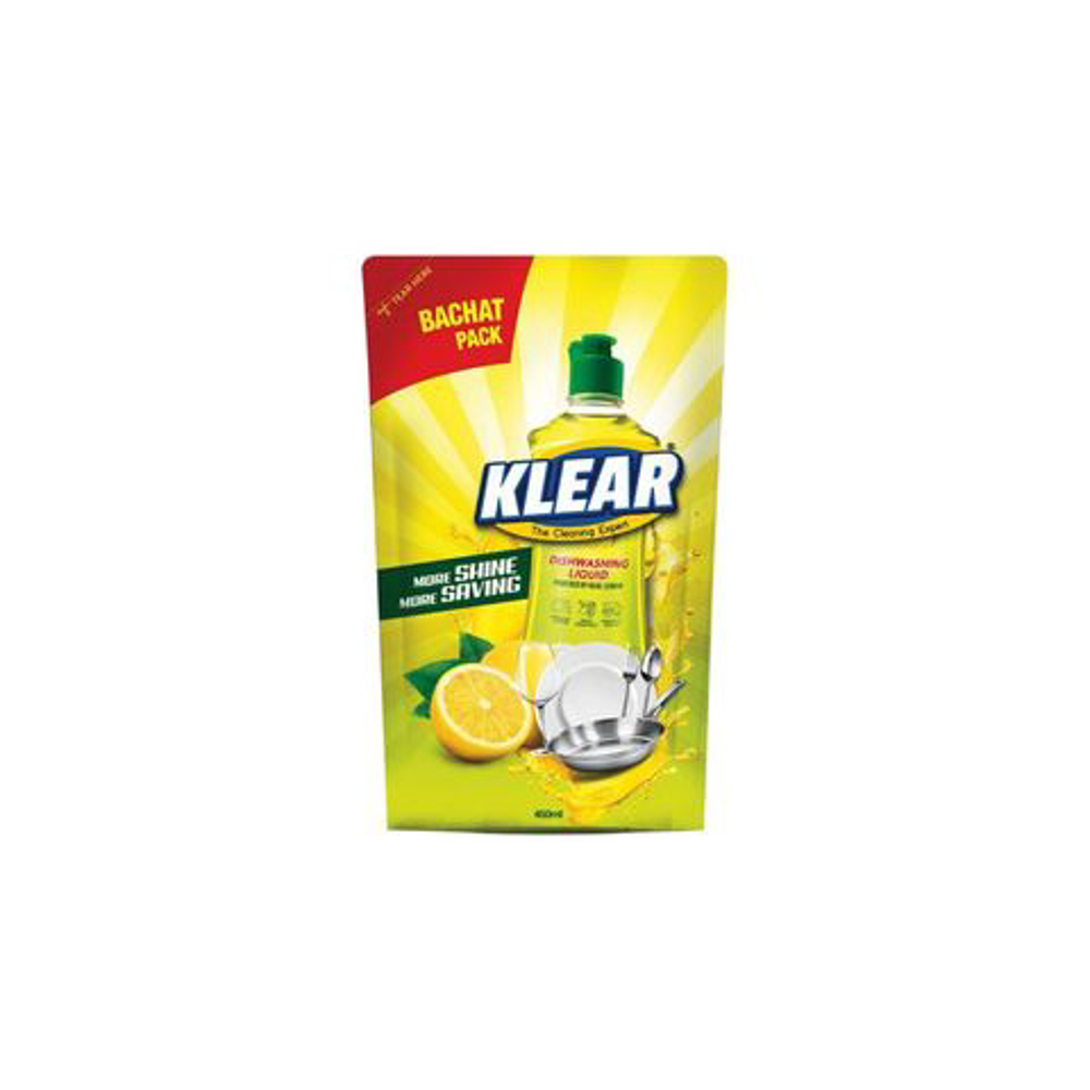 Picture of Klear Dishwashing Liquid Pouch 450ML