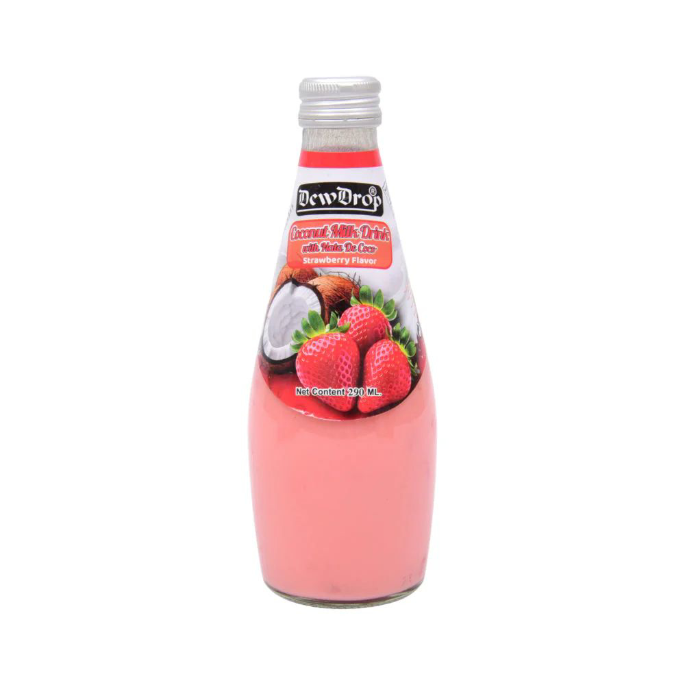 Picture of Dewdrop Coconut Milk Drink Strawberry Flavor 290ml