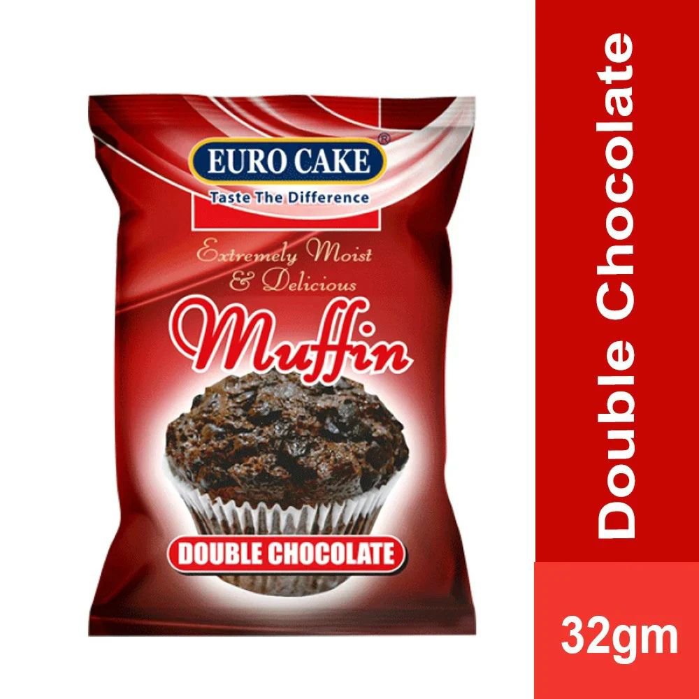 Picture of Euro Bake Double Chocolate Muffin 30gm