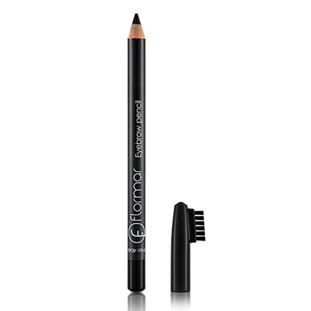 Picture of Flormar Eyebrow Pencil 404 Black 1.14gm