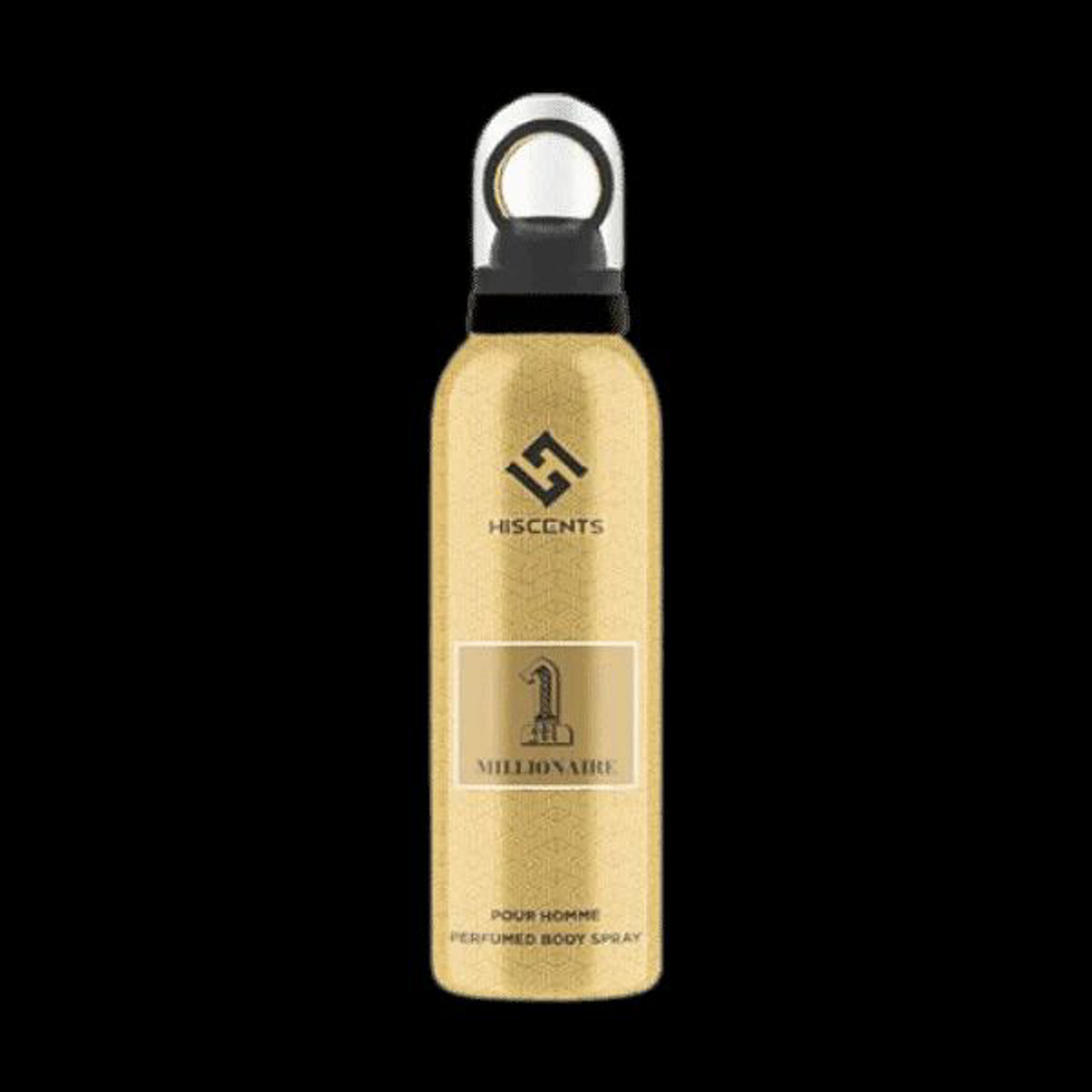 Picture of Hiscents Millionaire Perfumed Body Spray 200ML