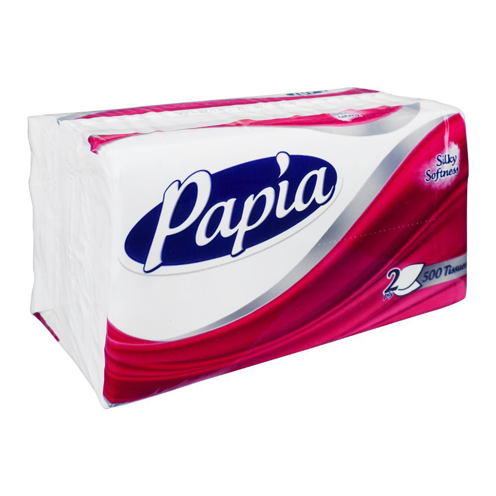 Picture of Papia Silky Softness 2ply 500 Tissues