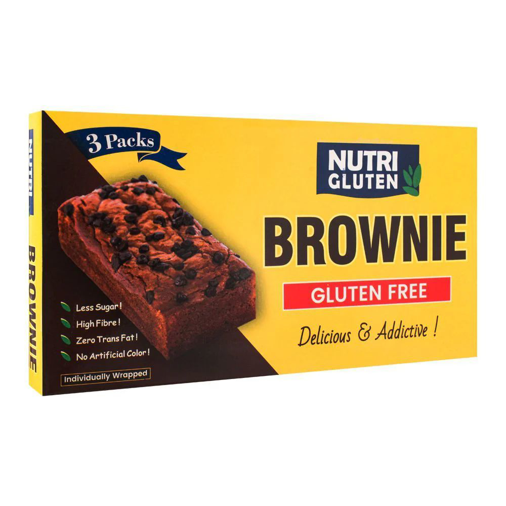 Picture of Nutri Gluten Free Brownie Chocochip 100gm