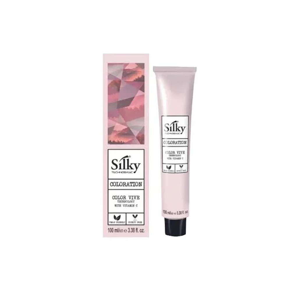 Picture of Silky Hair Color Tube 100ml -6.7 Dark Brown Blonde
