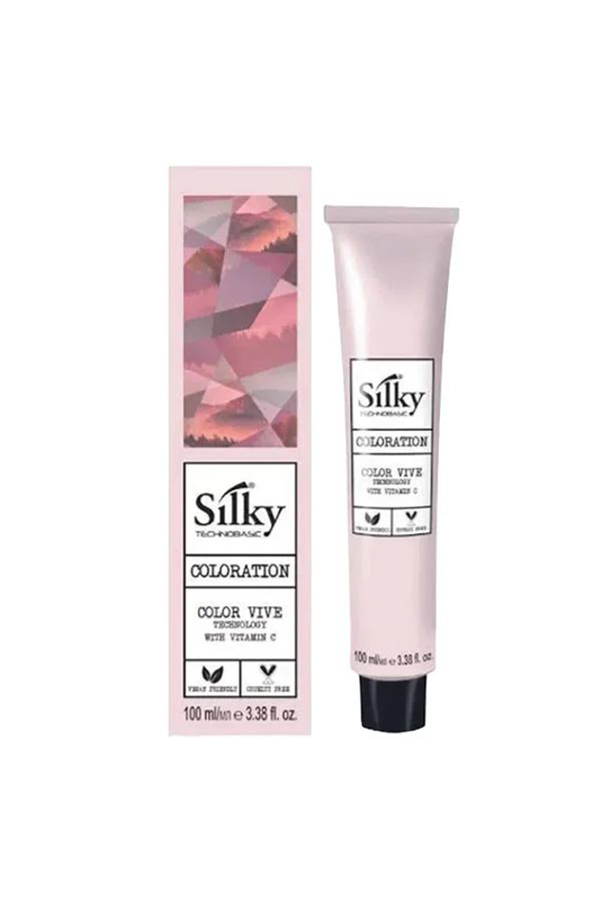 Picture of Silky Hair Color Tube 100ml -9.1 Very Light Ash Blonde