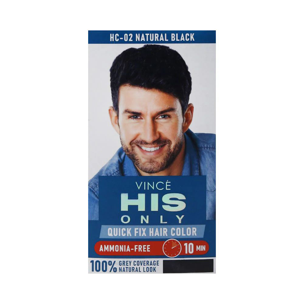 Picture of Vince Men Hair Natural Black Color Hc-02