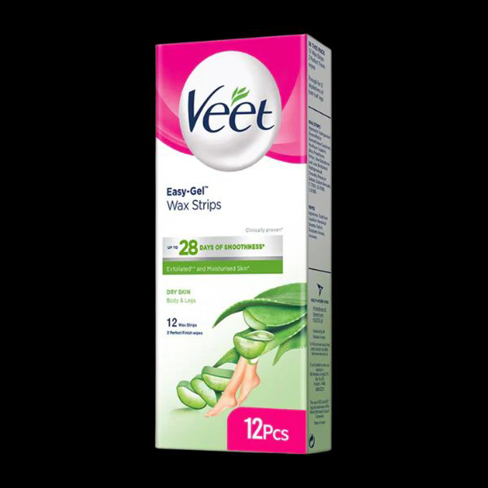 Picture of Veet Easy-gel Body Wax Dry Strips 2pcs