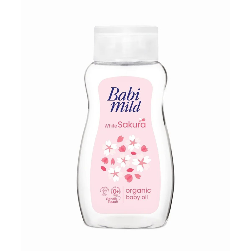 Picture of Babi Mild White Sakura Baby Oil 100ML