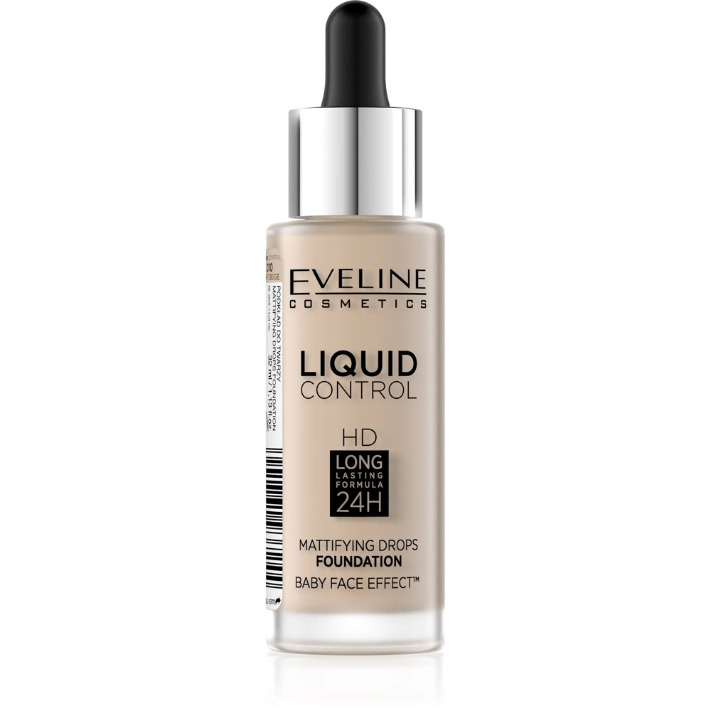 Picture of Eveline Liquid Control Hd Foundation 01 32ML