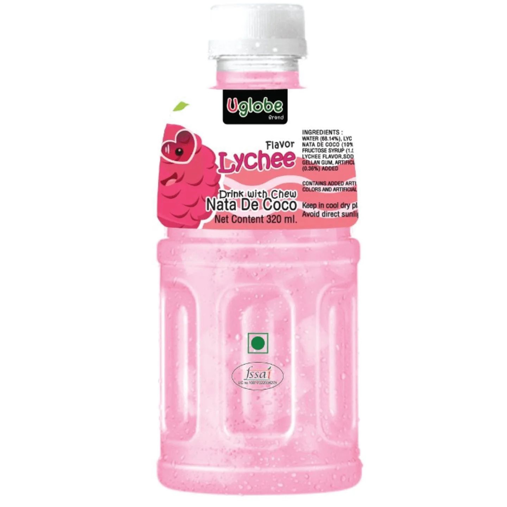 Picture of Uglobe Lychee Juice With Chew 320ML