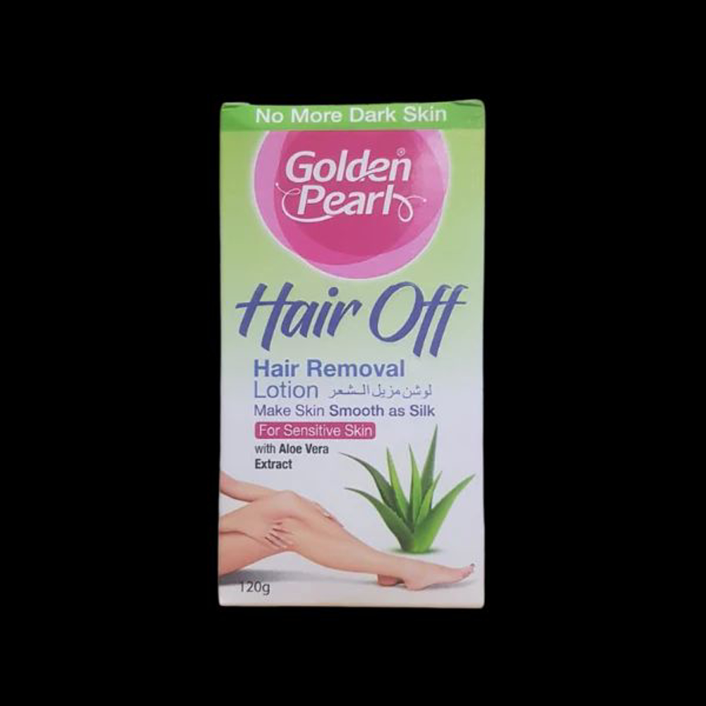 Picture of Golden Pearl Hair Off Hair Removal Lotion Aloe Vera 120GM