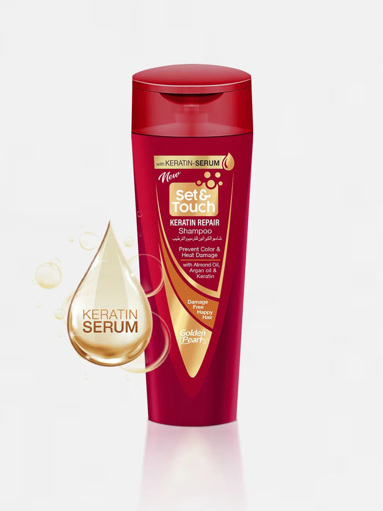 Picture of Golden Pearl Set & Touch Keratin Repair Shampoo 75ML