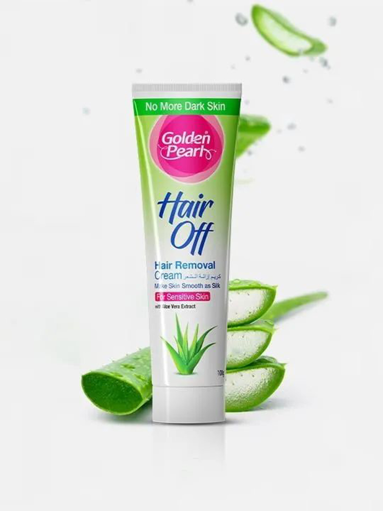 Picture of Golden Pearl Hair Off Hair Removal Cream Aloe Vera 50GM