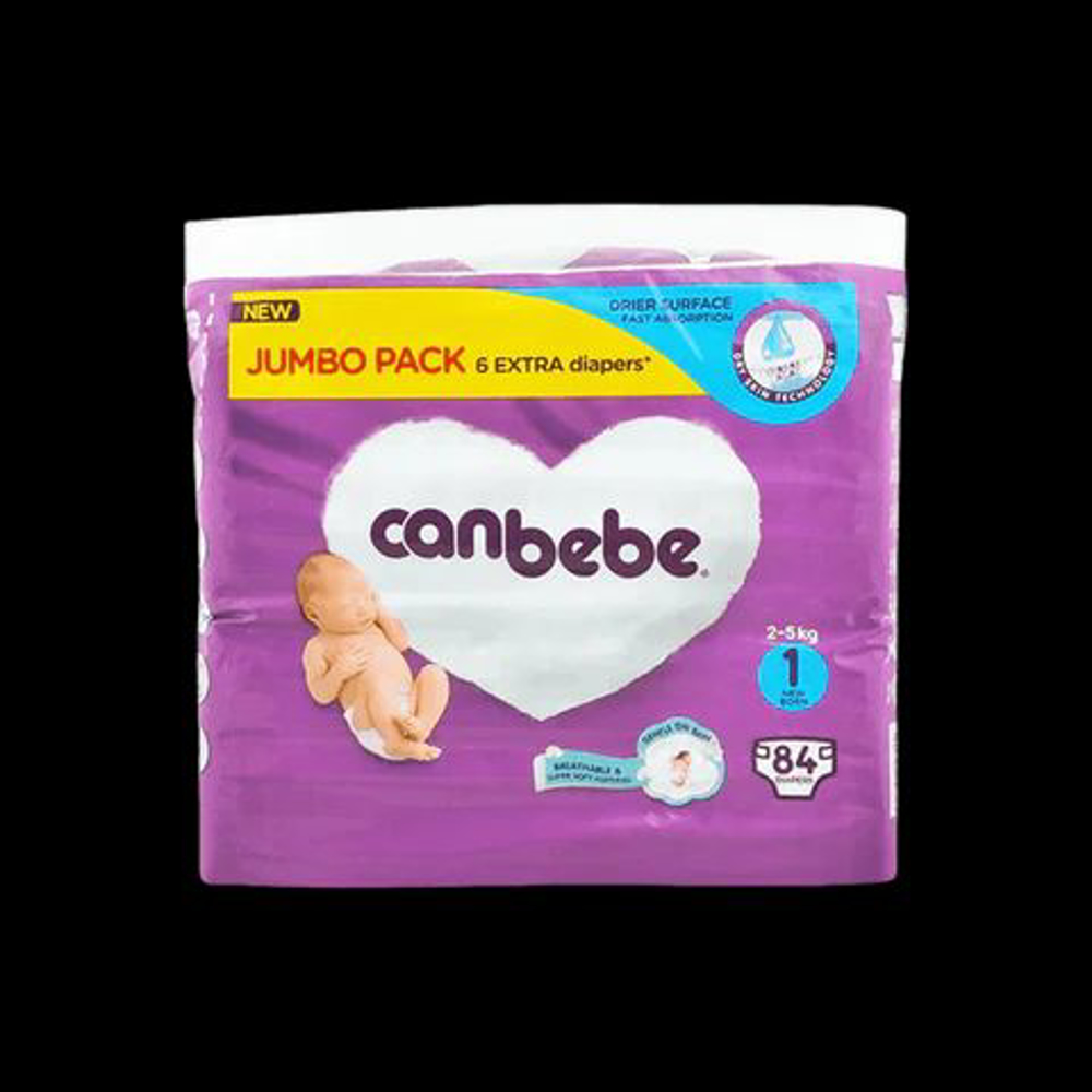 Picture of Canbebe Baby Daiper New Born 1 84pcs