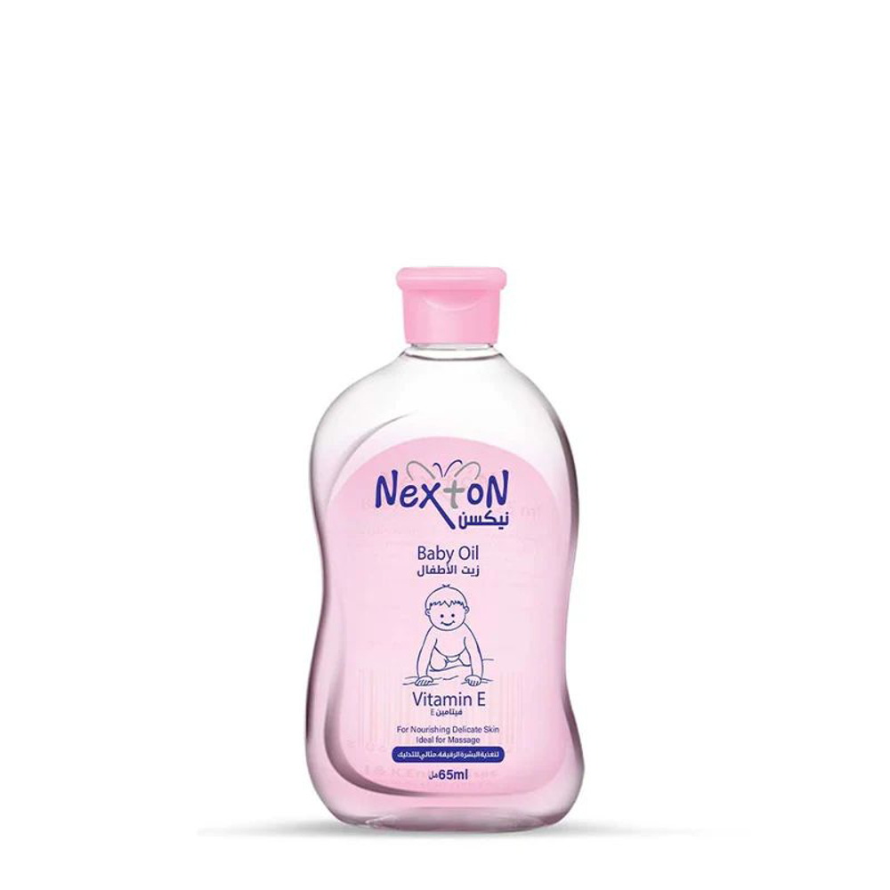 Picture of Nexton Vitamin E Pink Baby Oil 65ml