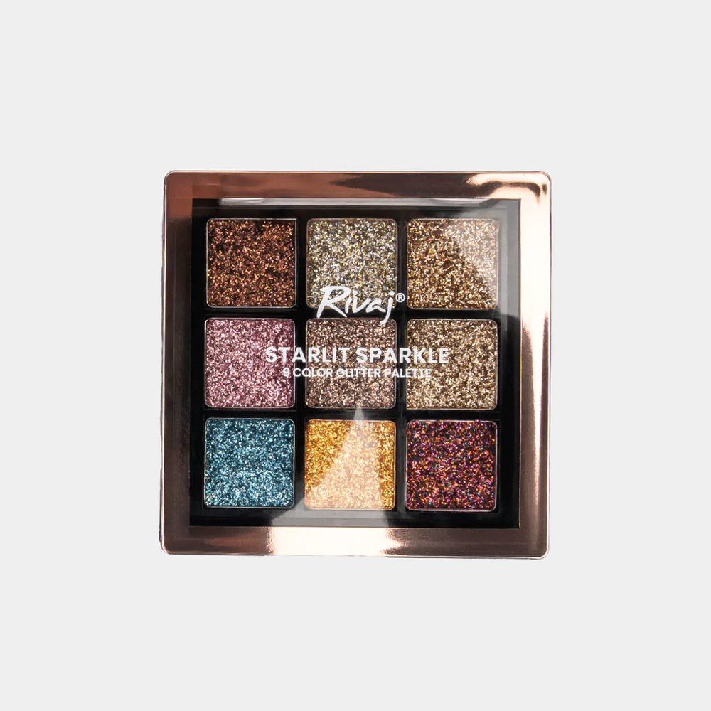Picture of Rivaj Starlit Sparkle 9 Color Glitter Paltette 02