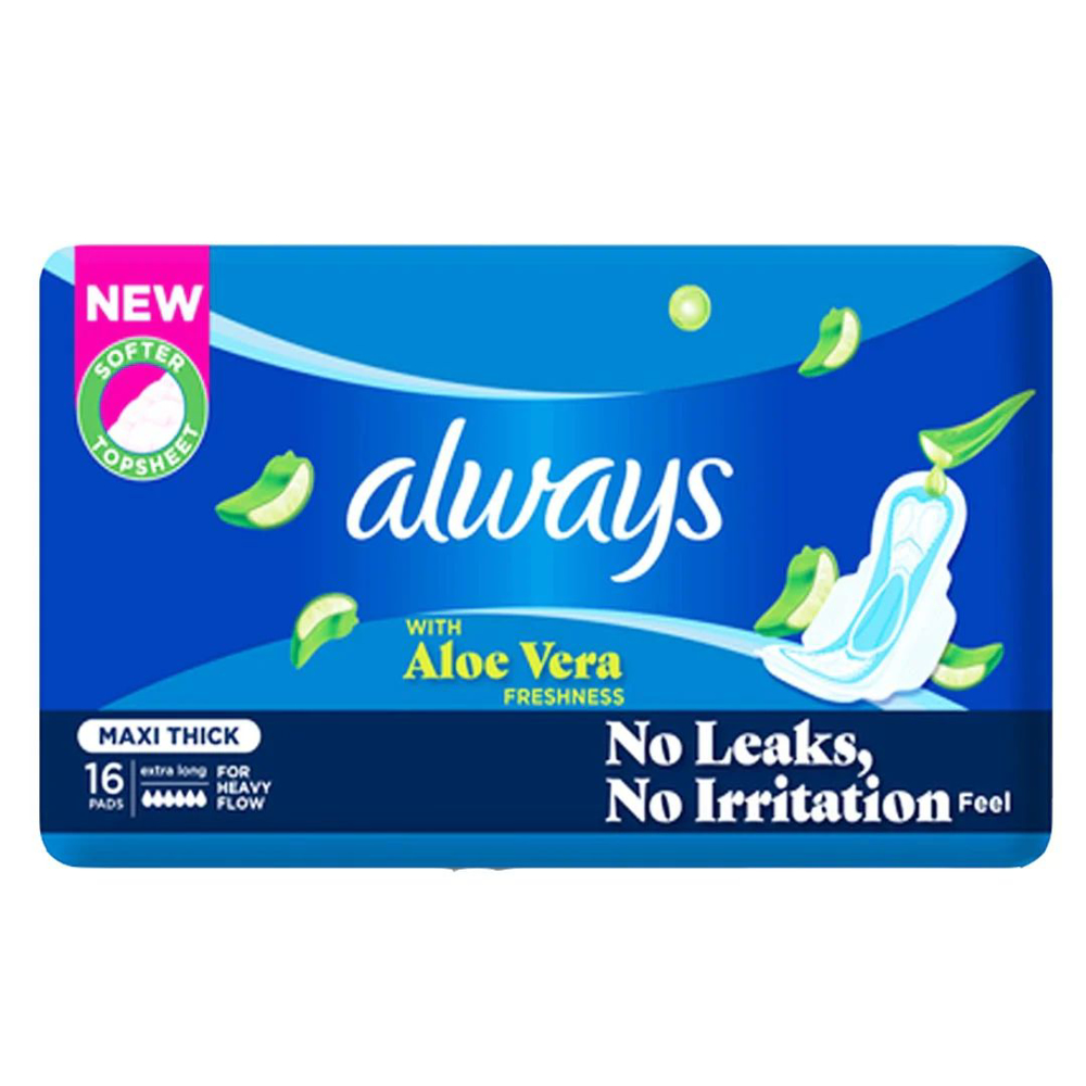Picture of Always Aleo Vera Maxi Thick Pads 16
