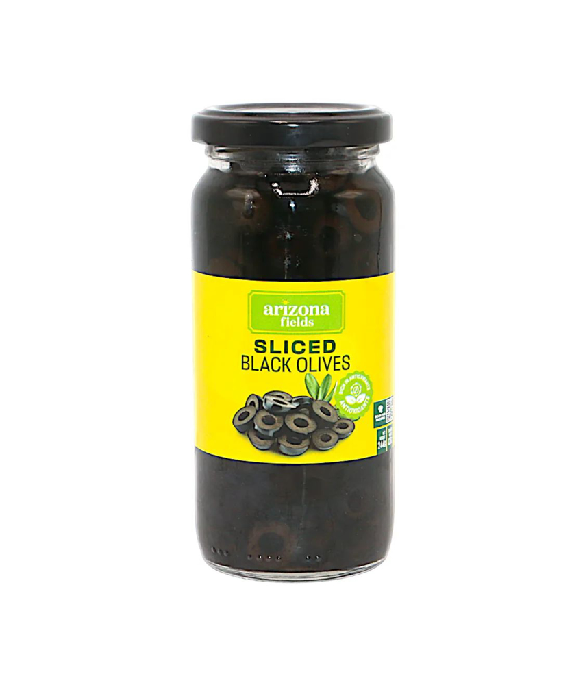 Picture of Arizona Fields Sliced Green Olives 244gm