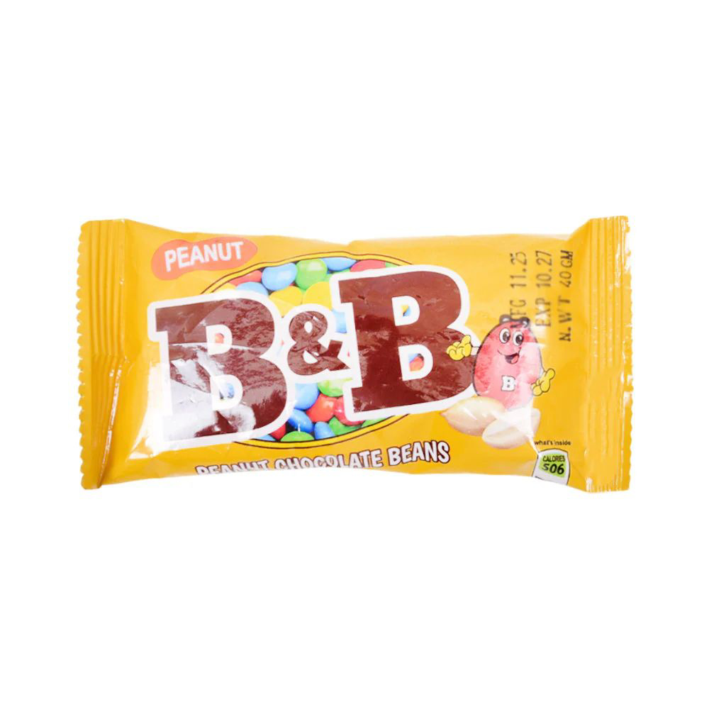 Picture of B&B Chocolate Bunty & Beans Sweet 40gm