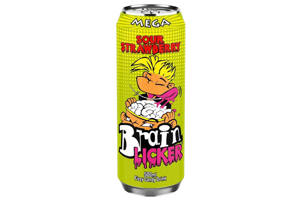 Picture of Brain Licker Strawberry Bubble Gum 80gm