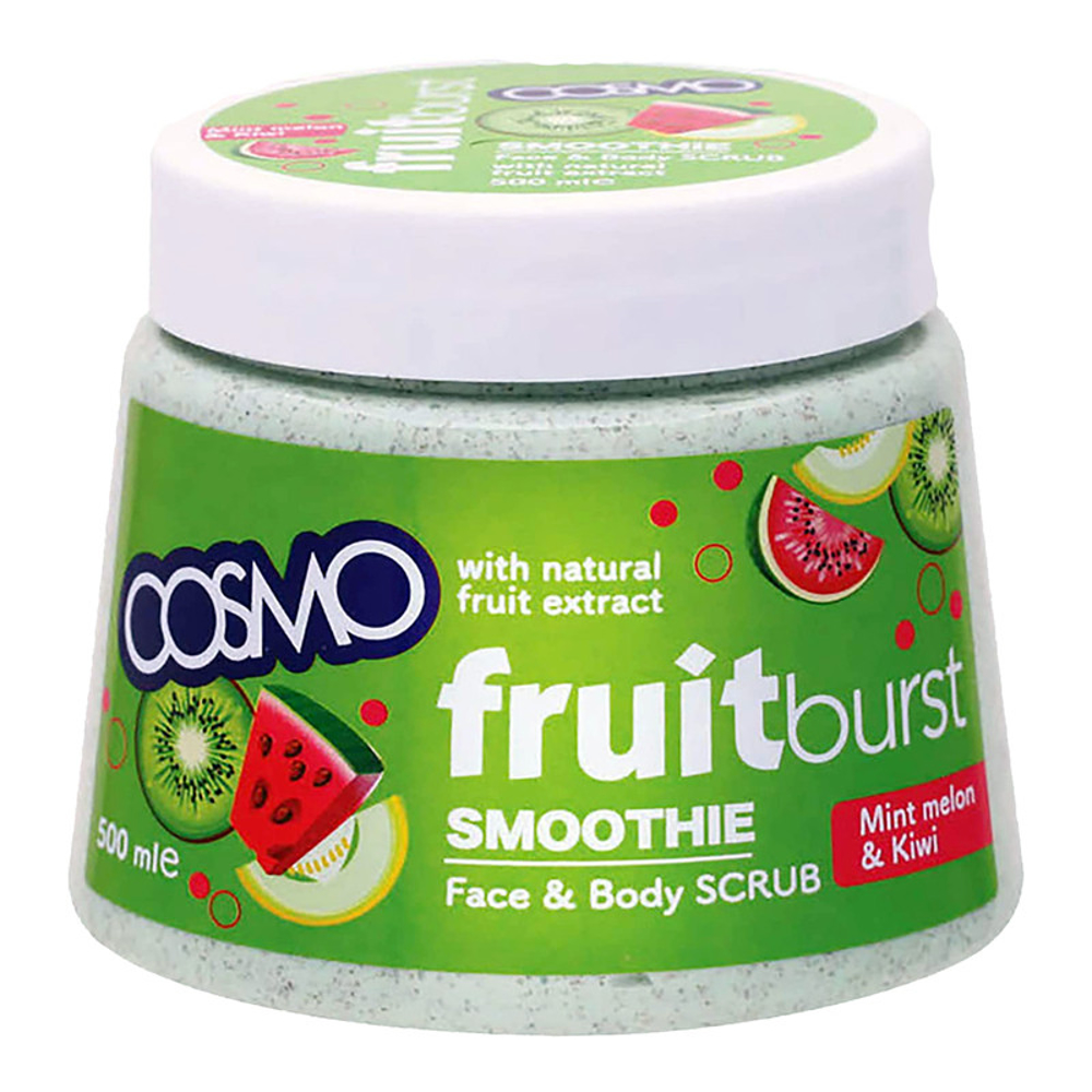 Picture of Cosmo Mint Melon & Kiwi Smoothie Face & Body Scrub 500ml