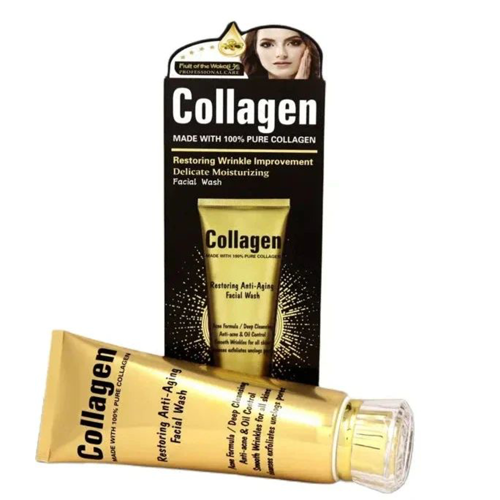 Picture of Collagen Anti-aging Black Face Wash 120ml Hf-2009