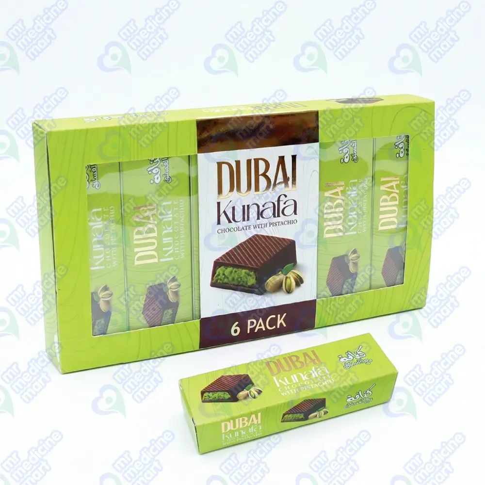 Picture of Dubai Kunafa Chocolate With Pastachio 240gm