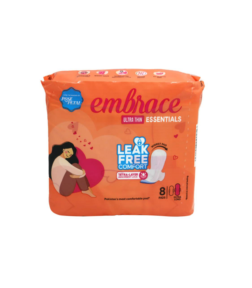 Picture of Embrace Leak Free Comfort Ultra Thin Xl 8pcs
