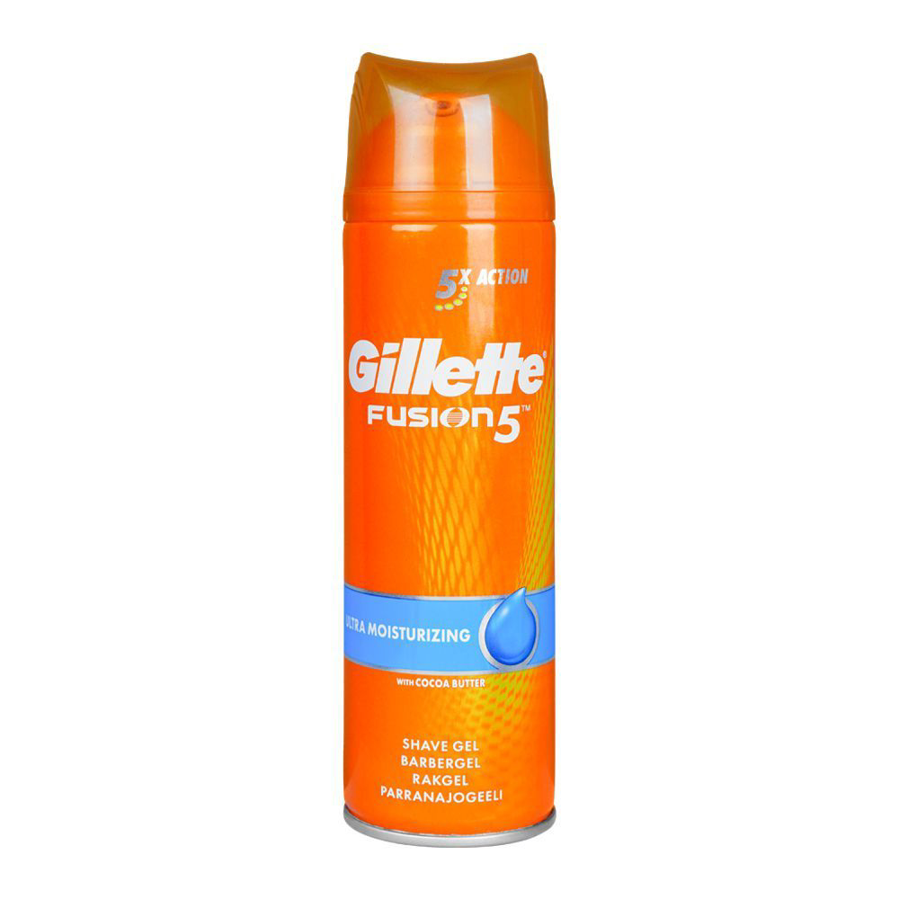 Picture of Gillete Moisturising With Cocoa Butter Sahve Gel 5x Action 200ml