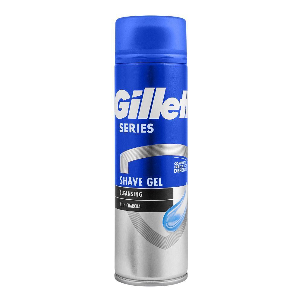 Picture of Gillette Cleansing With Charcoal Sahve Gel 200ml