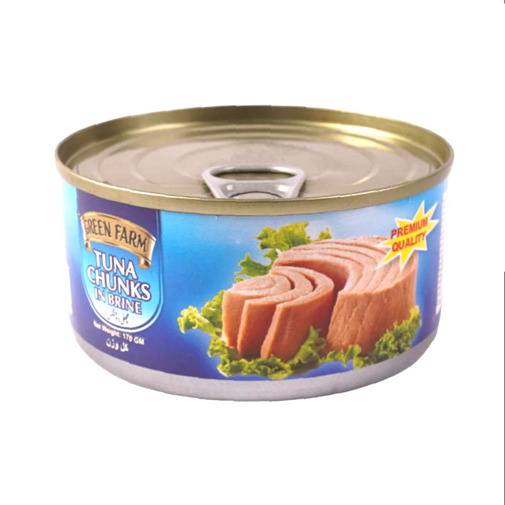 Picture of Green Farm Tuna Chunks In Brine 170gm