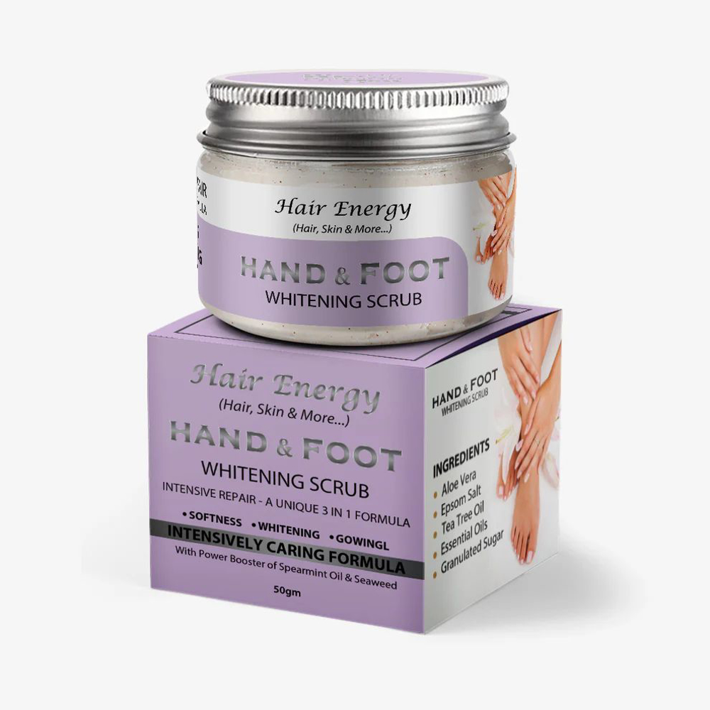 Picture of Hair Energy Hand & Foot Whitening Scrub 50gm