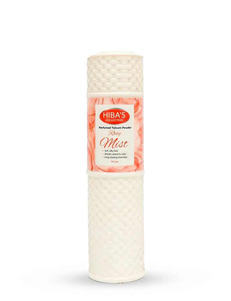 Picture of Hiba's Rosy Mist Talcum Powder 250 Gm