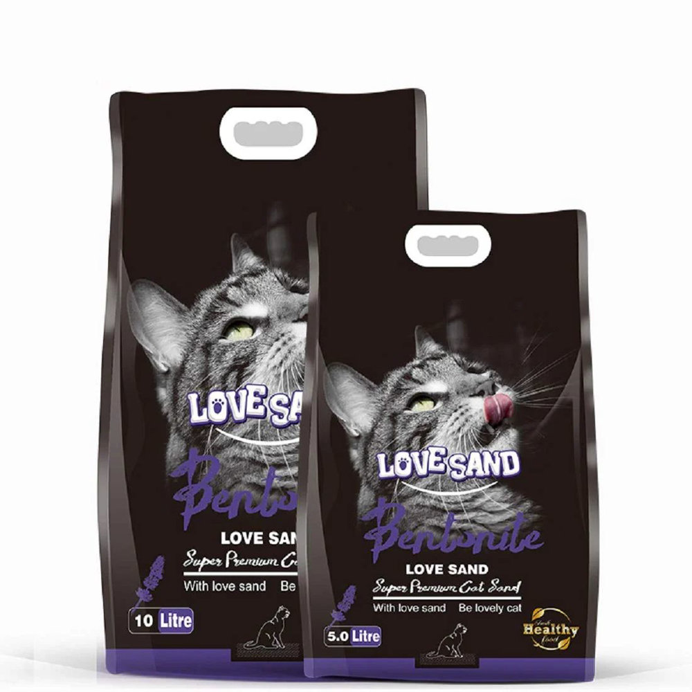 Picture of Love Sand Bentonite Lavender Cat Food 5Ltr