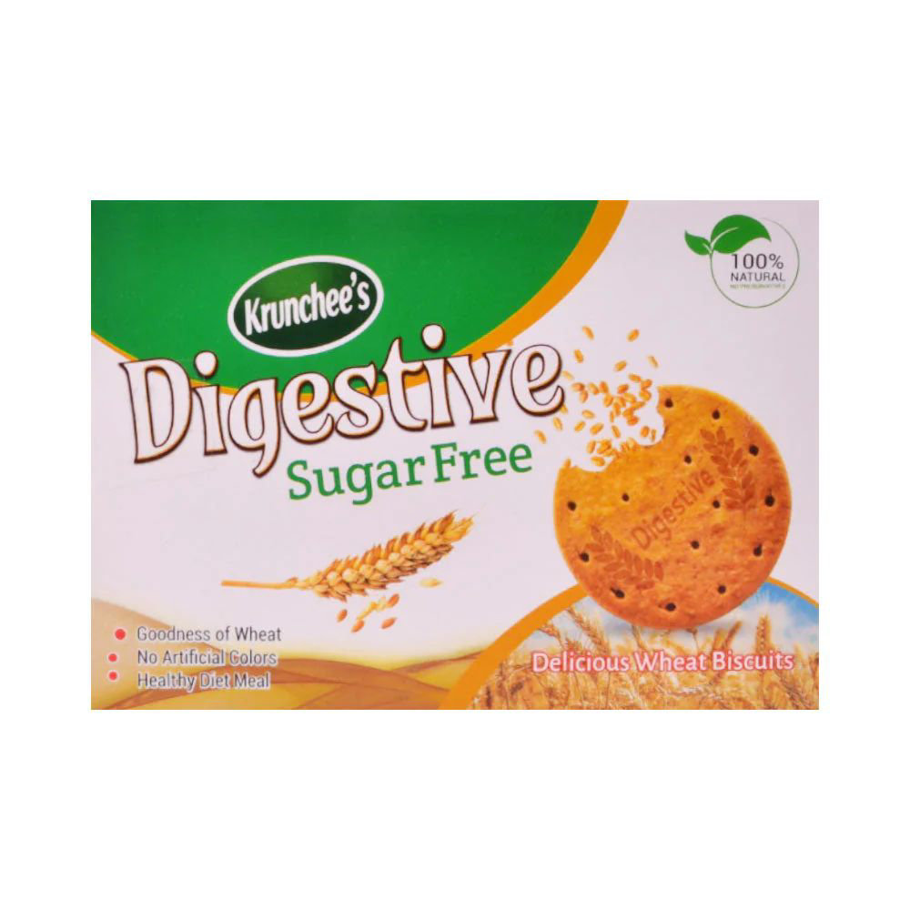 Picture of Krunchee's Digestive Wheat Sugar Free Biscuits 150gm